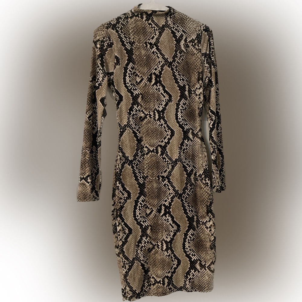 Snake Skin BodyCon Dress